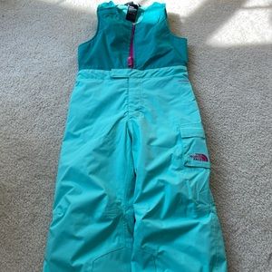 Little girls north face snow suit